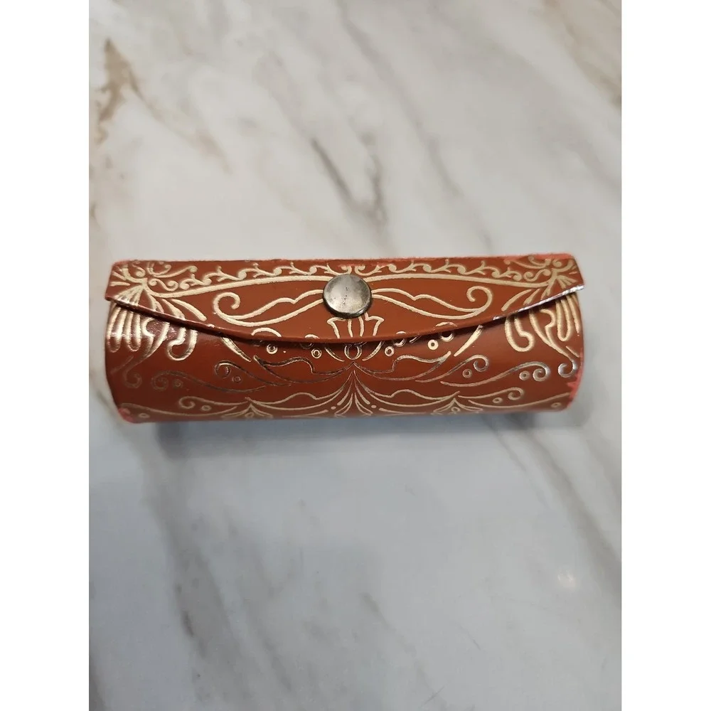 Vintage Lipstick Case with Mirror made in Fiocchi Italy